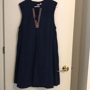 Dark blue dress